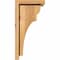 Ekena Millwork Yorktown Rough Sawn Corbel w/Backplate, Western Red Cedar, 8"W x 8"D x 16"H COR08X08X16YOR01RWR - alternate 3